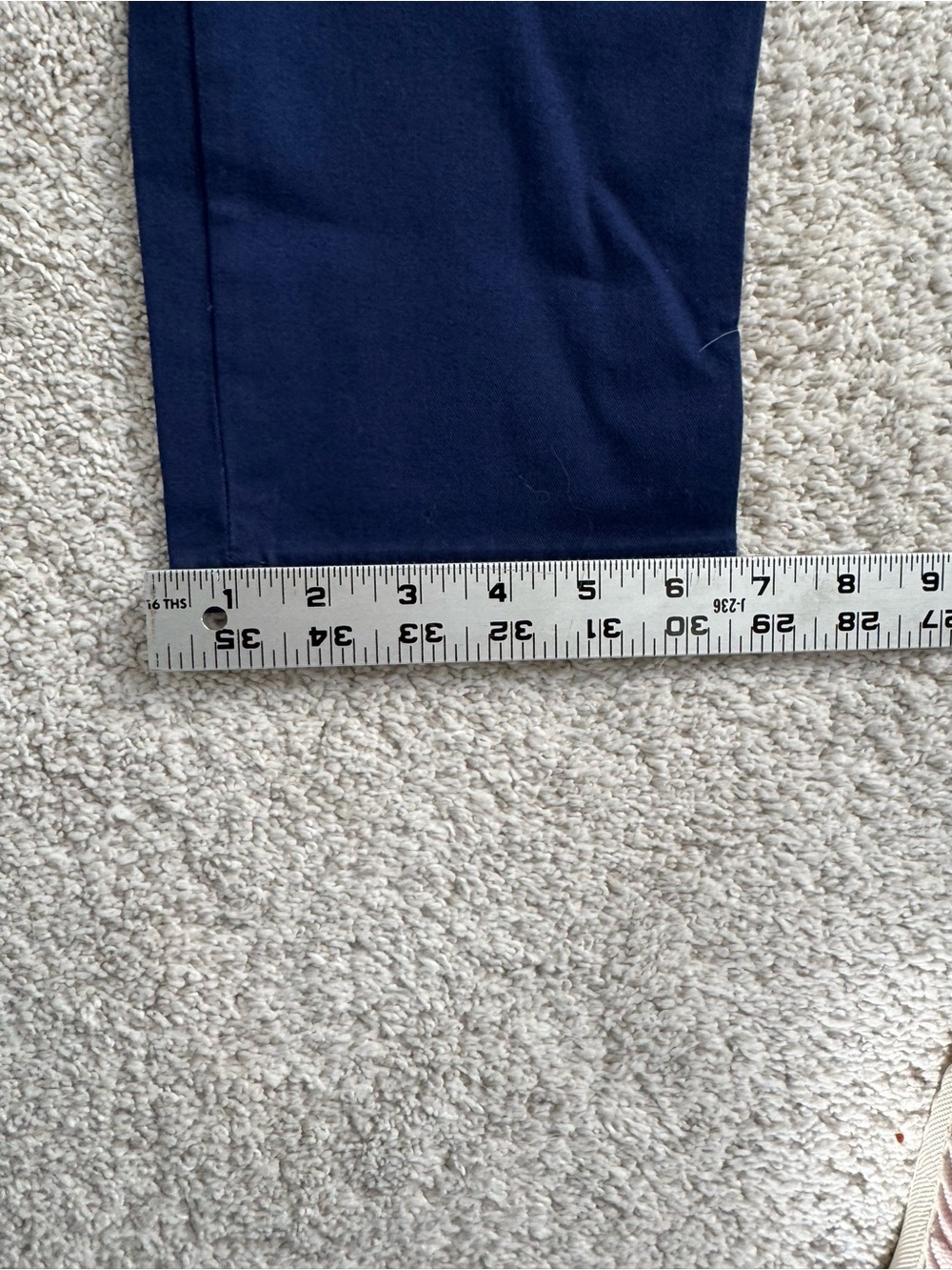 Lands' End NWOT Dark Blue Cargo Pants Size 10 - Picture 9 of 11